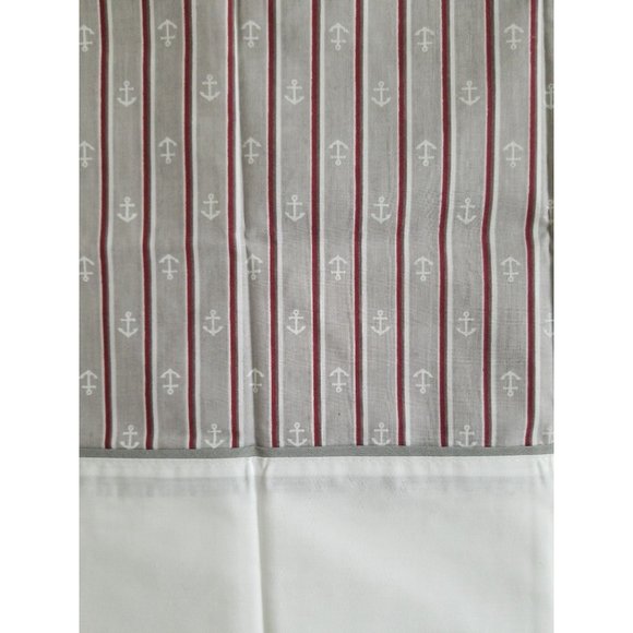 Vintage Fieldcrest Perfection Pillow Case, Anchors and Stripes - Picture 2 of 11